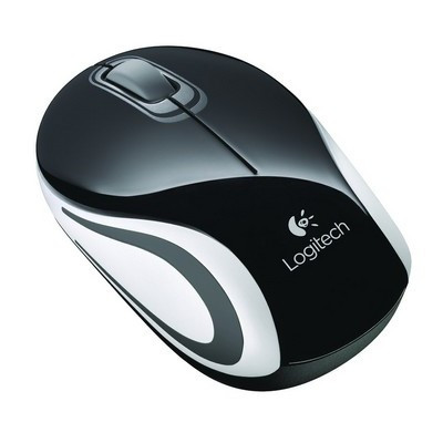 Mouse Mini M187 Nero Wireless (910-002736)