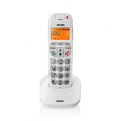 Telefono Cordless Bravo Bright Bianco