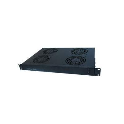 CASSETTO VENTILANTE 19" - 4 VENTOLE 1U NERO (VC900401U04V) (4net)