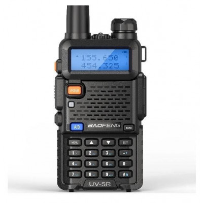 Radiotrasmittente Uv-5R Walkie Talkie 5W Lcd