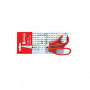 FORBICI IN ACCIAIO 18 CM CON MANICO IN ABS - ROSSO (Artiglio)