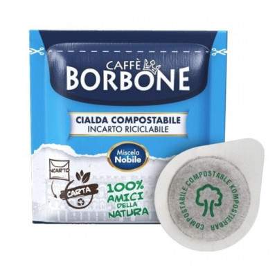 CIALDA MONODOSE DI CAFFE' MISCELA NOBILE BLU - 120PZ (Borbone)