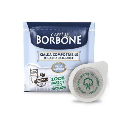 CIALDA MONODOSE DI CAFFE' MISCELA SUPREMA ORO - 120PZ (Borbone)