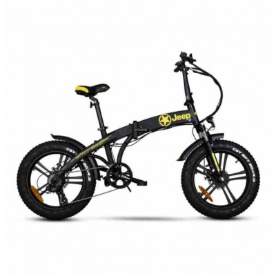 Bici Elettrica Con Pedalata Assistita E-Bikes Fat Fr 7020 - 250W - 20" - Nero