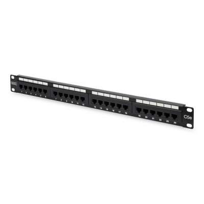 PANNELLO PATCH 24 PORTE RJ45 1U UTP (DN91524U) (Digitus)