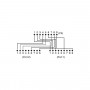 SDOPPIATORE SCHERMATO 5E 2 LINEE RJ45 (DN-93904) (Digitus)