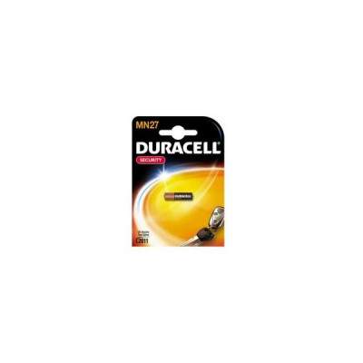 BATTERIE ALCALINE 12V MN27 BL1 DUR27 (A27) (Duracell)