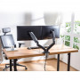 SUPPORTO DA TAVOLO CON MOLLA A GAS PER 2 MONITOR (EW1516) (Ewent)