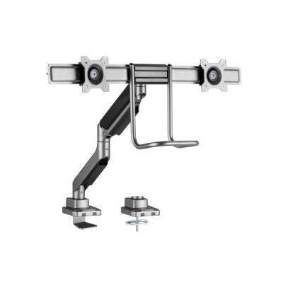 SUPPORTO DA TAVOLO A DOPPIO MONITOR DA 17" A 32" (650161) (Equip)