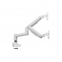 SUPPORTO DA TAVOLO HEAVY DUTY PER 2 MONITOR DA 17" A 35" (650183) BIANCO (Equip)