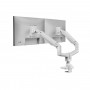 SUPPORTO DA TAVOLO HEAVY DUTY PER 2 MONITOR DA 17" A 35" (650183) BIANCO (Equip)