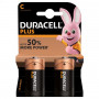 BATTERIE ALCALINE C2 PLUS 1.5V LR14 (MN1400 C2) (Duracell)