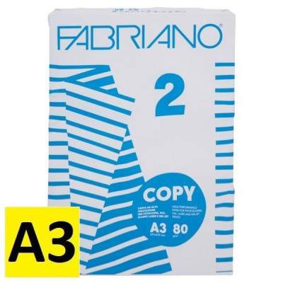 CARTA A3 COPY 2 80 GR./M - 500 FOGLI (Fabriano)