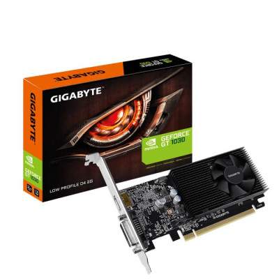 SCHEDA VIDEO GEFORCE GT1030 D4 2G GV-N1030D4-2GL 2 GB PCI-E LOW PROFILE (Gigabyte)