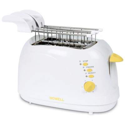 TOSTAPANE TOSTIERA - 2 FETTA/E BIANCO 750W (HF481) (Howell)