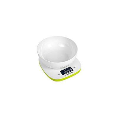 BILANCIA DIGITALE DA CUCINA INN-132G CON CIOTOLA IN PLASTICA (Innoliving)