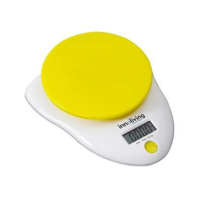 BILANCIA DIGITALE DA CUCINA INN-126Y GIALLO (Innoliving)