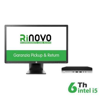 Bundle Pc Mini Hp 600-800 G3 Intel Core I5-6Gen. + Monitor Hp 23" Rnz23I (Rnbundle37) Pick & Return