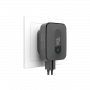CARICABATTERIE DA MURO CON 3 PORTE USB - 25W (ITSCW3U25) (Itek)