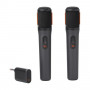 KIT MICROFONI DOPPIO PARTYBOX WIRELESS NERO (JBLPBWIRELESSMIC) (Jbl)
