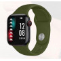 Smartwatch Kw-P006 Nero Con Cinturino Verde Militare E Nero