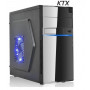 (Outlet) Case Tx-663U3 Matx Alimentatore 550W Porta Usb 3.0 - Nero / Blu