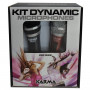 KIT MICROFONI DINAMICI NERO E ROSSO (DM 522) (Karma)