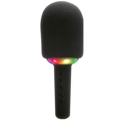 MICROFONO KARAOKE CON EFFETTI LUCE SNG N - NERO (Karma)
