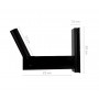STAFFA A MURO PER DIFFUSORE SP 102P (Karma)