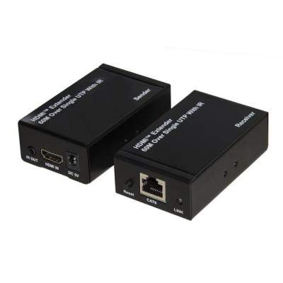 ESTENSORE HDMI - CAVO ETHERNET CAT 5/6 - 60MT (LKEXT16) (Link)