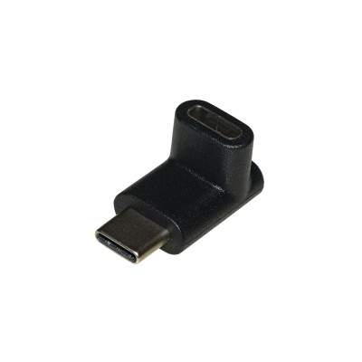 ADATTATORE USB-C 2.0 MASCHIO/FEMMINA 90 ANGOLATO ALTO/BASSO (LKADAT148) (Link)