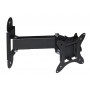 STAFFA SUPPORTO A PARETE 2 SNODI PER TV DA 14" A 27" (LKBR131) (Link)