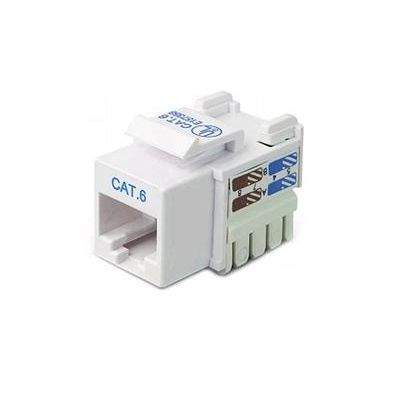 FRUTTO KEYSTONE JACK RJ45 UTP CAT.6 BIANCO (NW-KU6I-WH) (Mach Power)