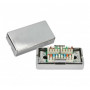 BOX DI GIUNZIONE IN METALLO CAT.5 SILVER (NW-MBJS5-SL) (Mach Power)