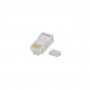CONNETTORE PLUG RETE RJ45 8P CAT.6 UTP (CONF. 100PZ) (CV-LAN-027) (Mach Power)
