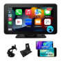 CARPLAYER PORTATILE MONTAGGIO CRUSCOTTO - TOUCH SCREEN 7" - ANDROID AUTO+APPLECARPLAY (Myai)