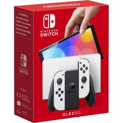 CONSOLE SWITCH OLED 7" 64GB BIANCO (SWICONIN0043) (Nintendo)