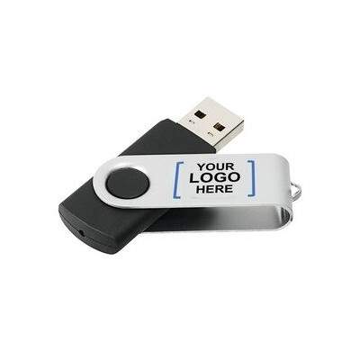 PEN DRIVE 16 GB PERSONALIZZATA CON IL LOGO DELLA TUA AZIENDA (SERIGRAFIA 1 COLORE PREZZO PER 100PZ) (No Brand)