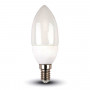 LAMPADINA A LED CANDELA 3.7W E14 6500K (214122) (V-tac)