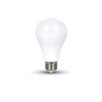 LAMPADINA A LED TERMOPLASTICO 15W E27 A65 200GR. 2700K (4453) (V-tac)