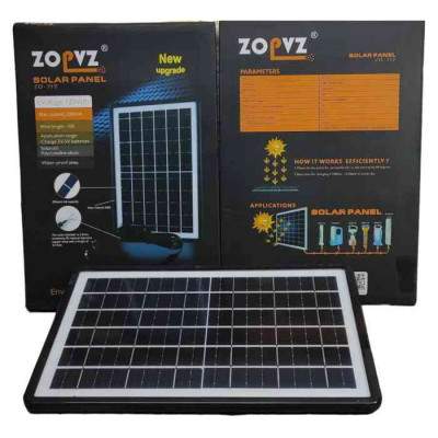 PANNELLO SOLARE ZO-712KC USB PER RICARICA SMARTPHONE/TABLET/FOTOCAMERE - 12W (Zopvz)