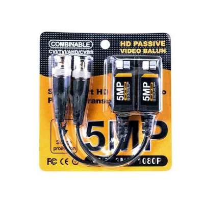 TRASMETTITORE VIDEO BALUN 1CH PASSIVO 5MP (Zmy)