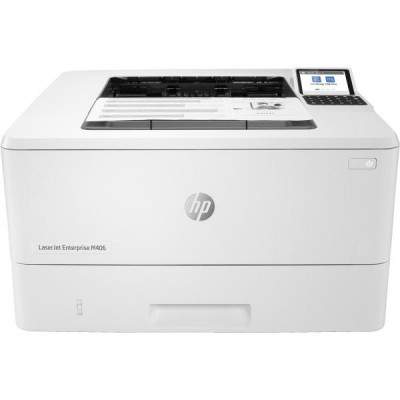 STAMPANTE MULTIFUNZIONE ENTERPRISE HP LASERJET M406DN LASER MONO LAN ADF (3PZ15A) (Hp)