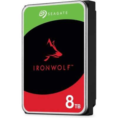 HARD DISK 8 TB IRONWOLF SATA 3 3.5" NAS (ST8000VN004) (Seagate)