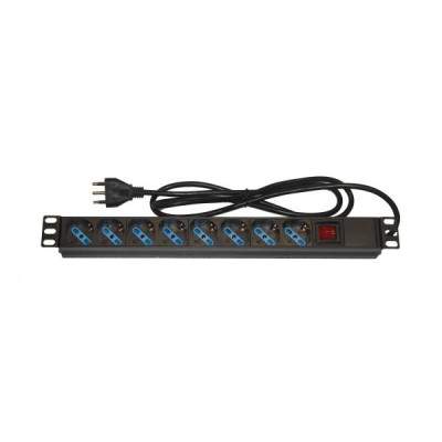 MULTIPRESA DA RACK 19" 8 PRESE UNI CON SPINA ITA 16A (LK10051) (Link)