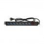 MULTIPRESA DA RACK 19" 8 PRESE UNI CON SPINA ITA 16A (LK10051) (Link)