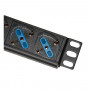 MULTIPRESA DA RACK 19" 8 PRESE UNI CON SPINA ITA 16A (LK10051) (Link)