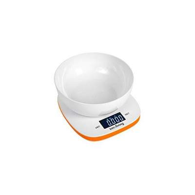 BILANCIA DIGITALE DA CUCINA INN-132O CON CIOTOLA IN PLASTICA (Innoliving)