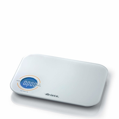 Ariete 851, Bilancia Elettronica Touch con sensore ad alta precisione, Display digitale, Capacità 8 kg, Unità di misura gr, kg,