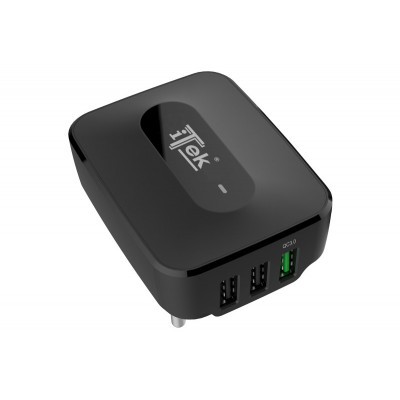 itek ITSCW3U25 Caricabatterie per dispositivi mobili Universale Nero AC Ricarica rapida Interno